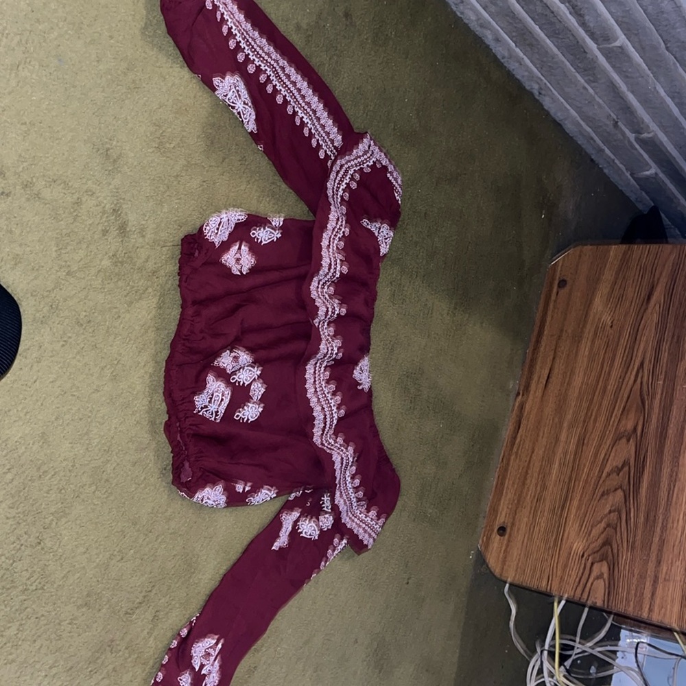 Charlotte Russe size small boho shirt